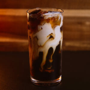Iced Coffee Cream 2 Glass