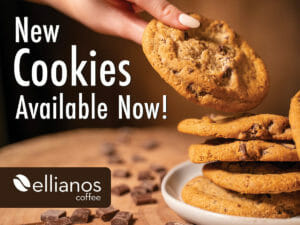 Ellianos New Cookies Yard Sign