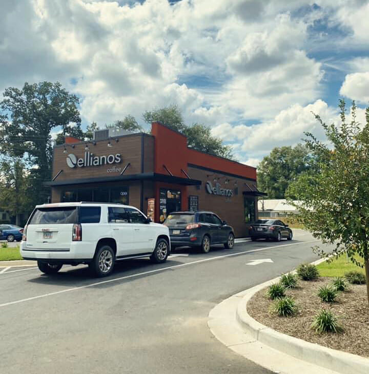 Ellianos Coffee Store in Bainbridge, Georgia