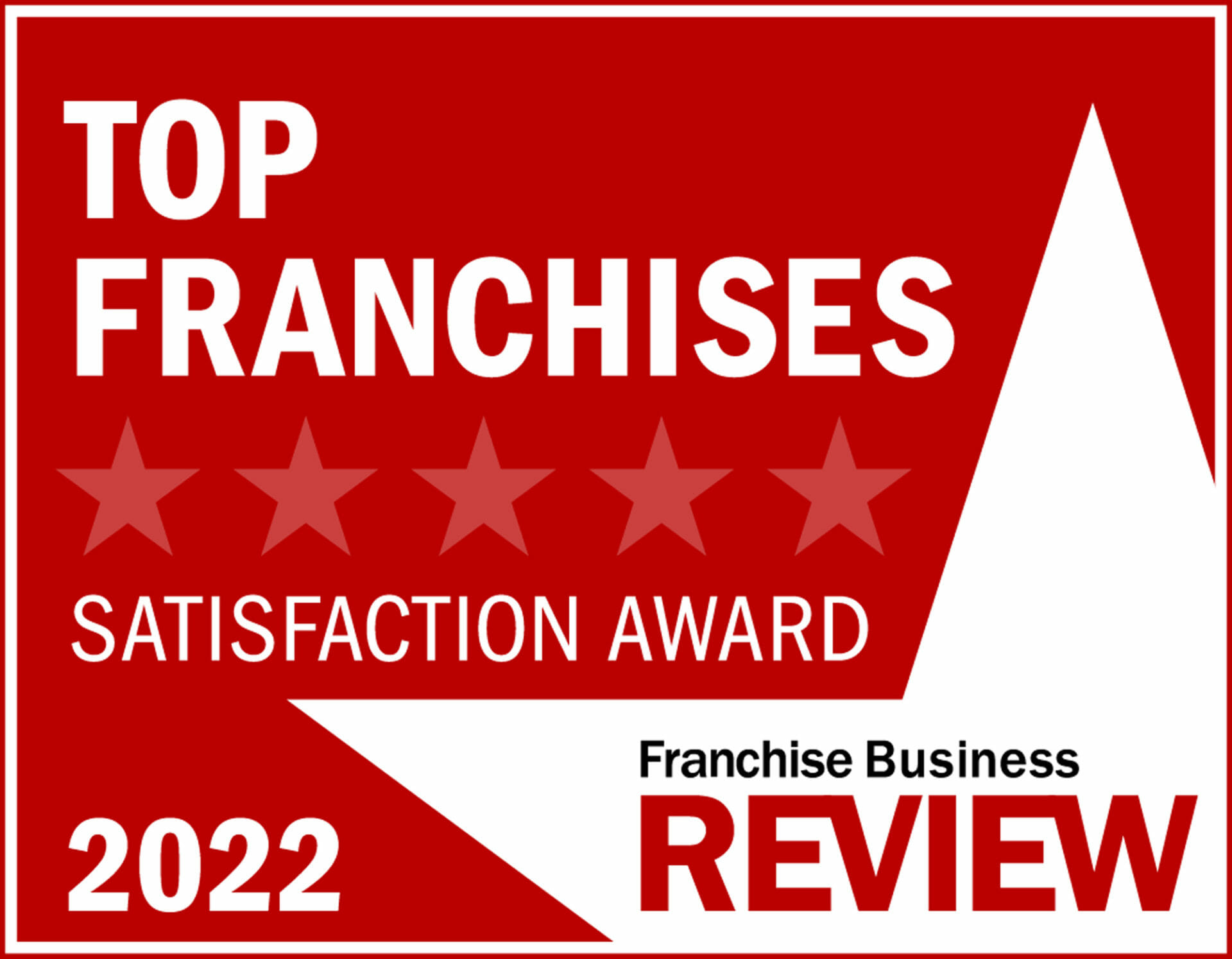 Franchise Business Review Top Franchises Satisfaction Award 2022