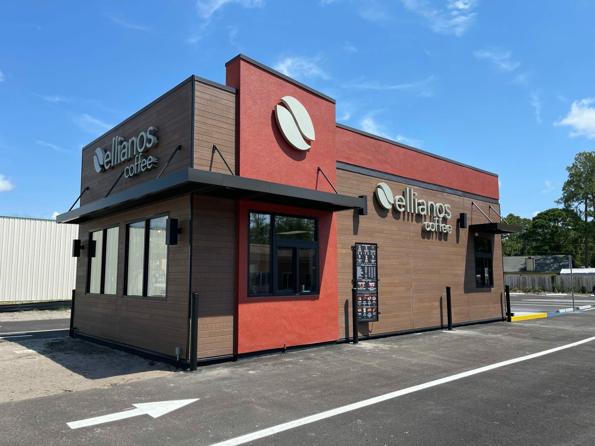 Ellianos Coffee Drive-Thru Coffee Shop Opening Soon in St. Mary’s, Georgia