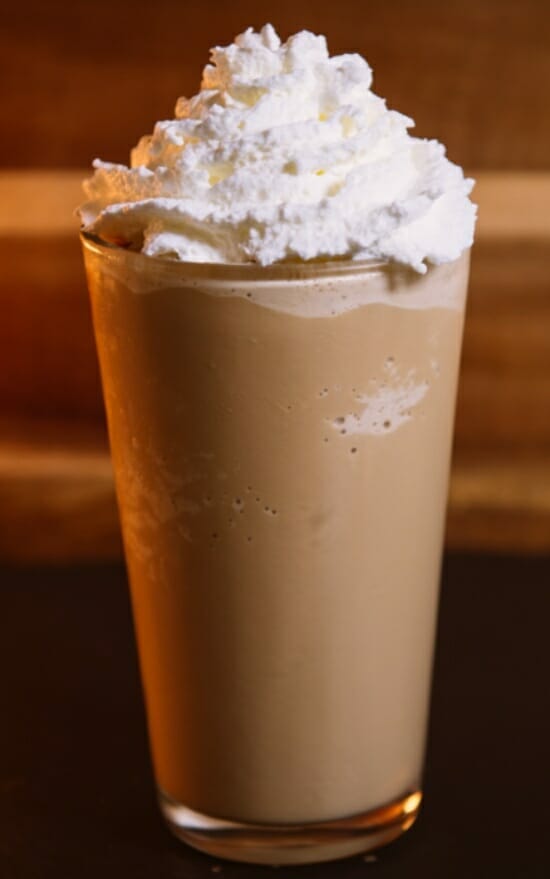 Beat the Heat With a Freezer, A Refreshing Blended Ice Cream and Coffee Drink