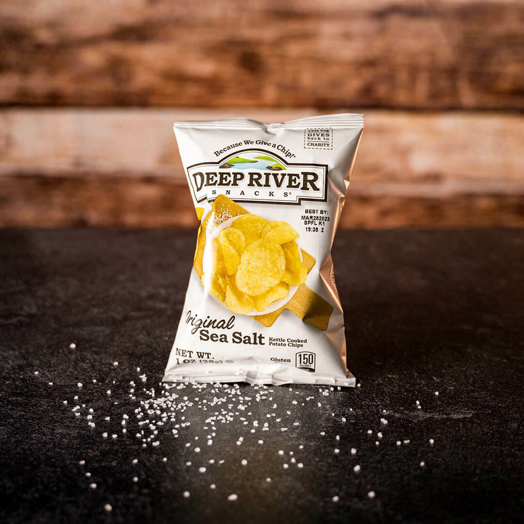 Deep River Sea Salt Kettle Chips