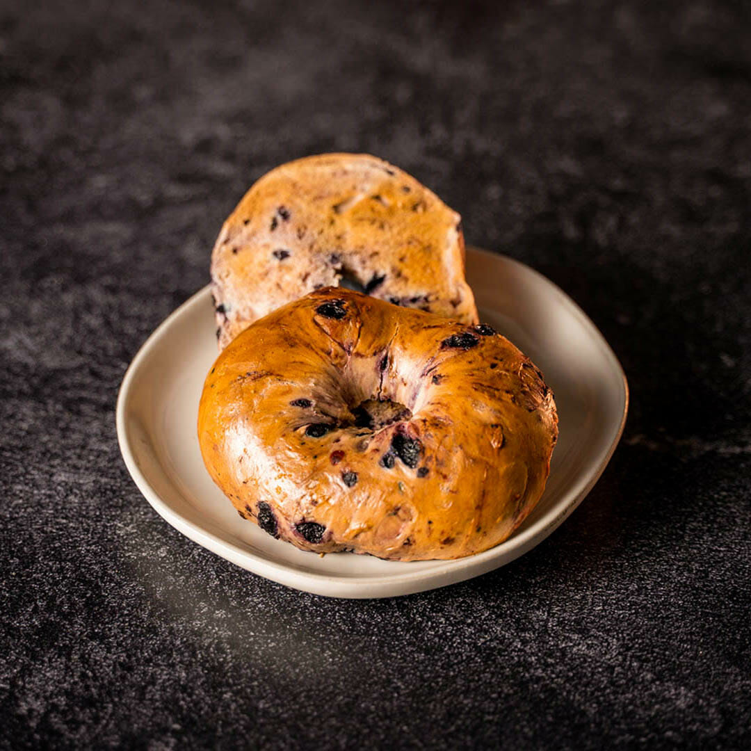 Ellianos Blueberry Bagel