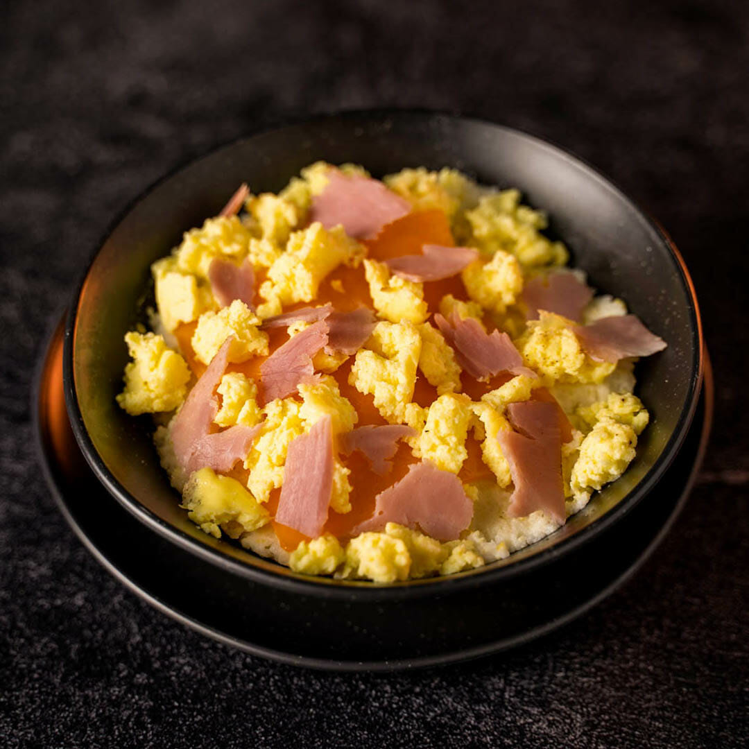 Ellianos Ham Egg and Cheese Breakfast Bowl