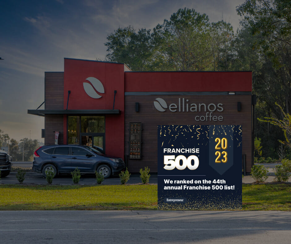 Ellianos Coffee Ranked Among the Top Franchises in Entrepreneur’s Highly Competitive Franchise 500®