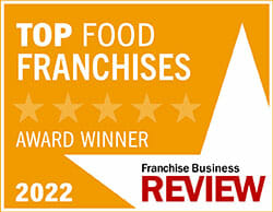 Franchise Business Review 2022 Top Food Franchises Award Winner