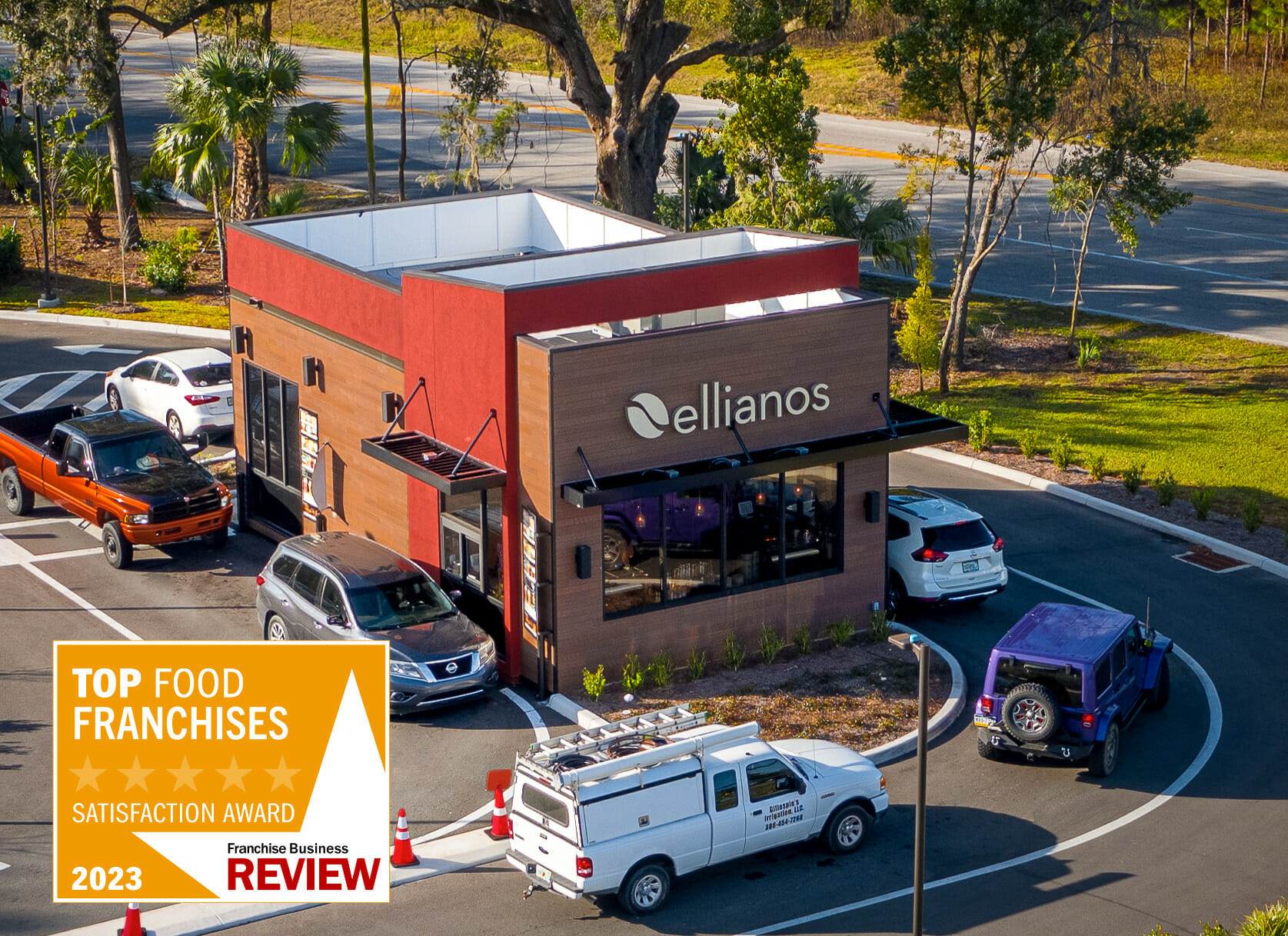 Ellianos Coffee Named a Top Food Franchise by Franchise Business Review for a Third Straight Year