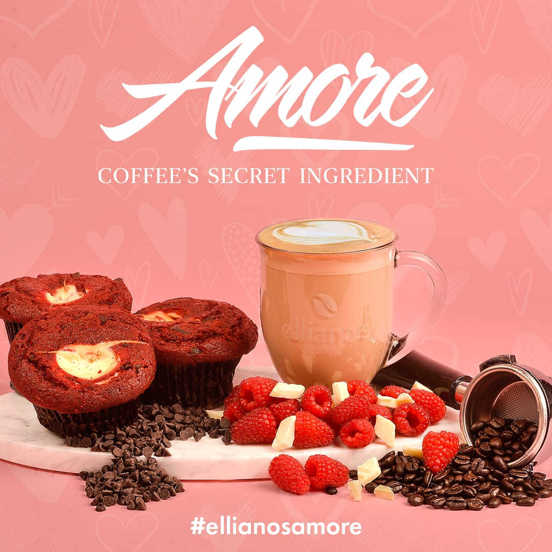 Ellianos Coffee to Celebrate the Month of Love with “Amore” Promotion