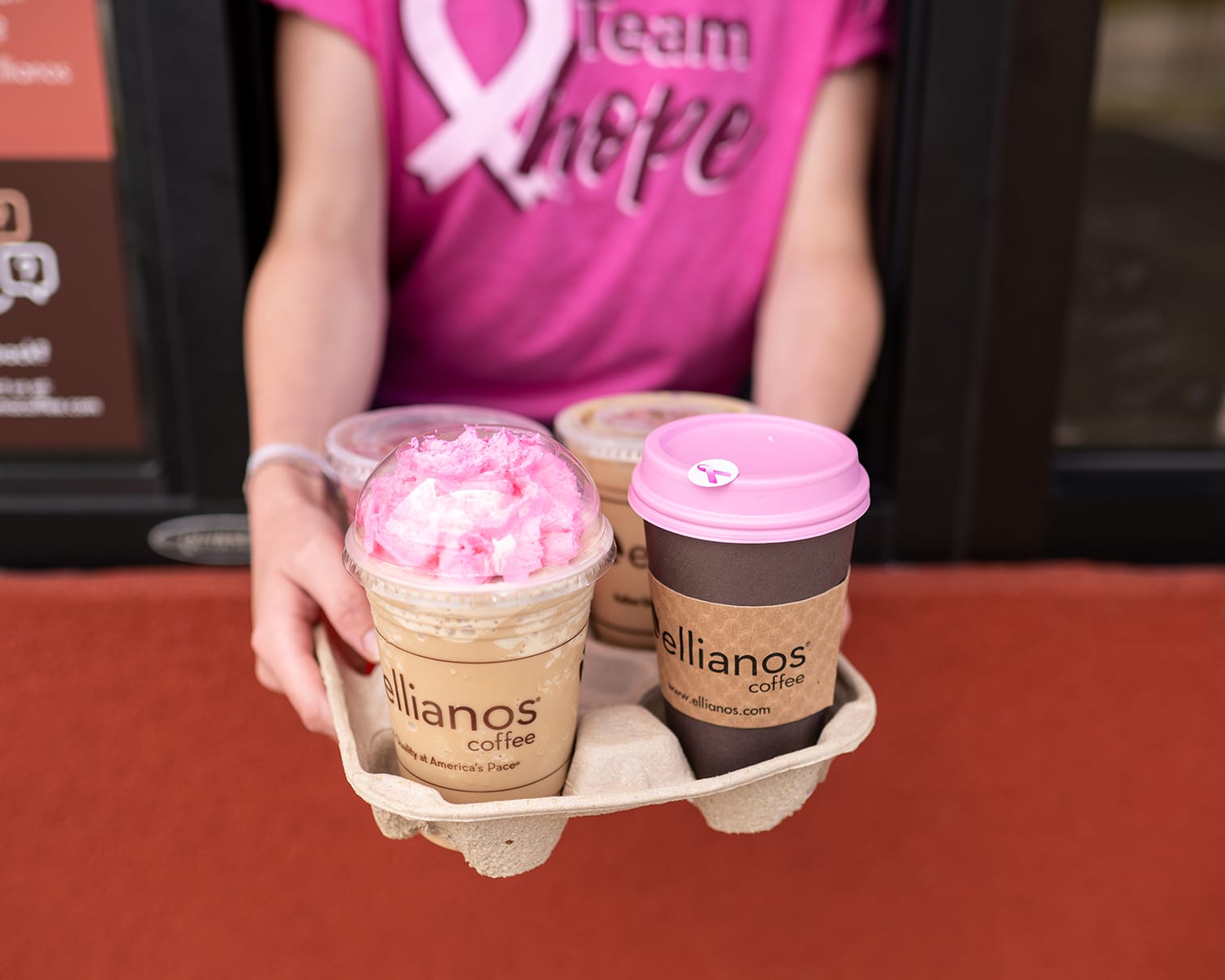 Ellianos Coffee Partners with the National Breast Cancer Foundation for Breast Cancer Awareness Month