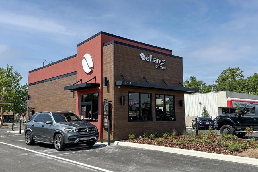 Picture of the Ellianos Coffee store in Crystal River, Florida