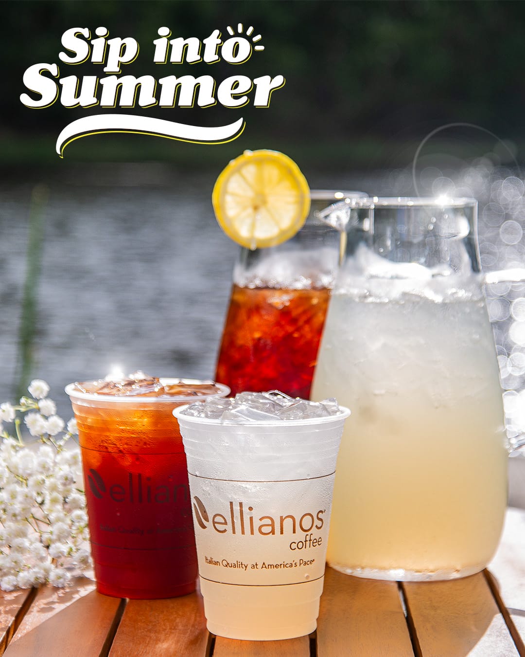 Ellianos Coffee Unveils Two New Menu Items: Lemonade and Sweet Tea