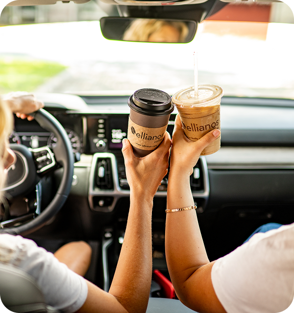 drive with ellianos coffee