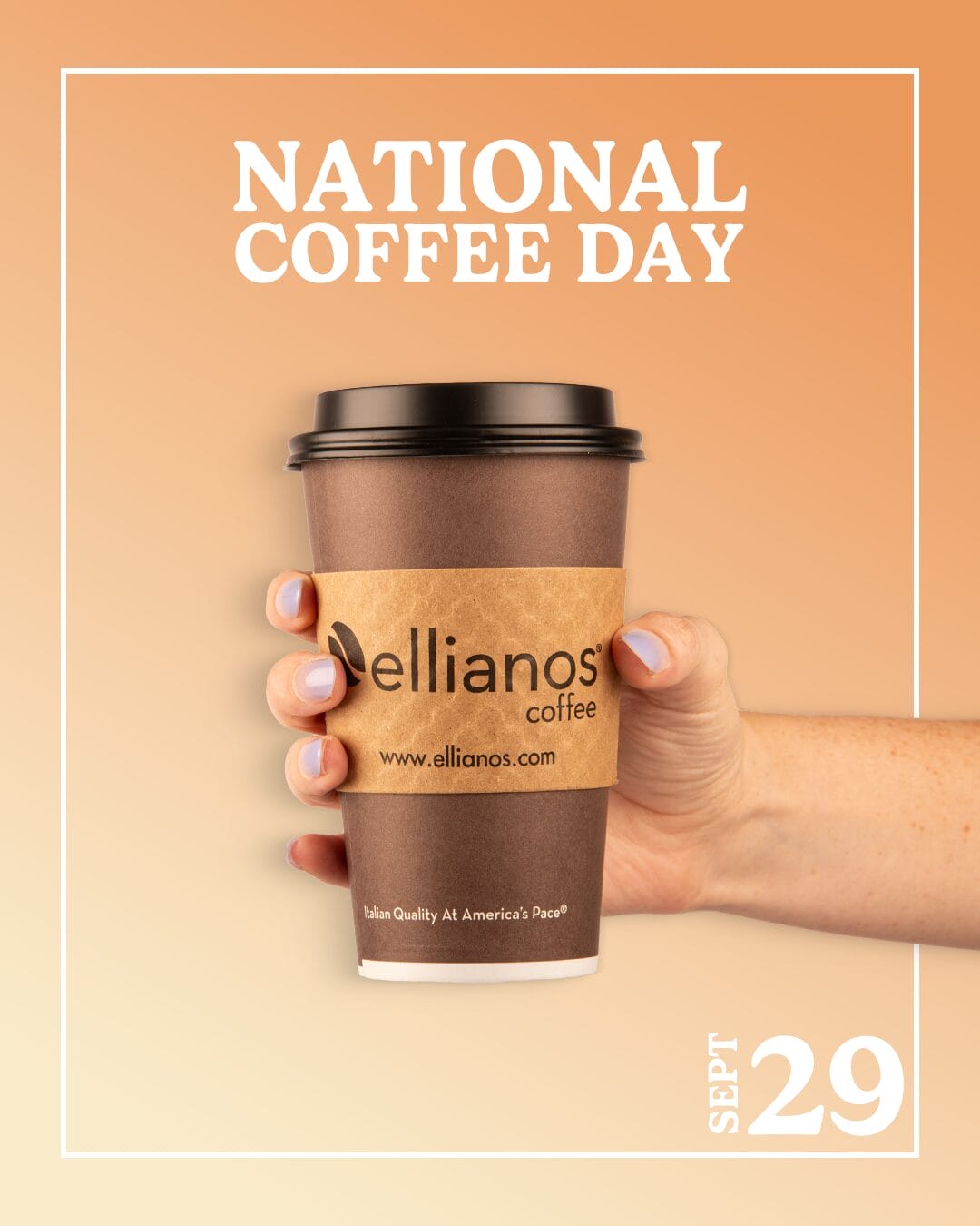 Ellianos Coffee to Celebrate National Coffee Day with Free Coffee for Customers