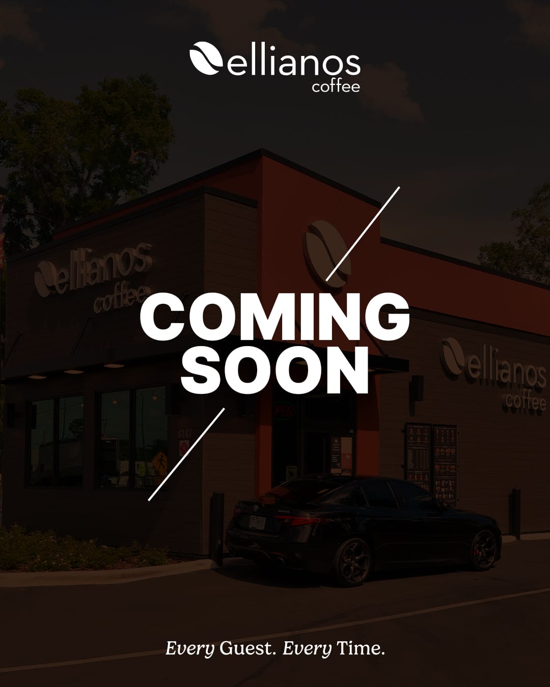 Ellianos Coffee Starts Construction on New Drive-Thru Location in Dade City, Florida